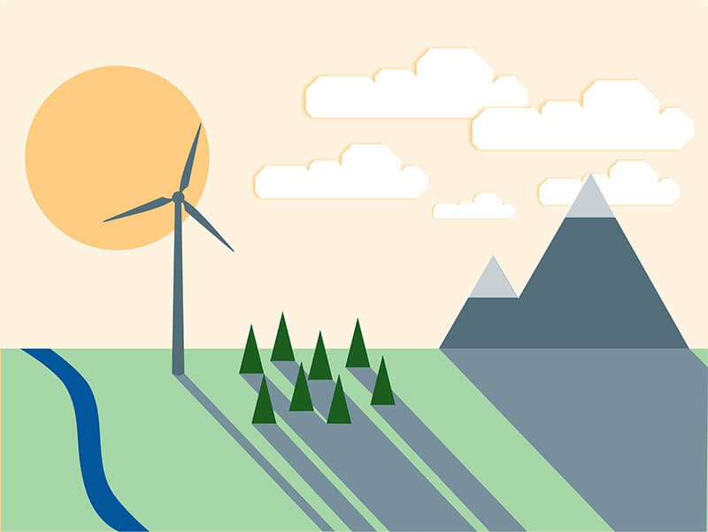 EnergyGraphic Solar turbine illustration